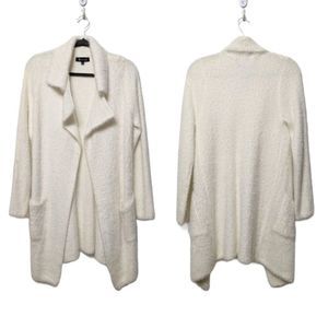 SISTERS Eyelash Open Front Cozy Cardigan S